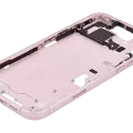 Mid-Frame Housing W/ Small Parts For iPhone 15 Plus (EU / Global Version) (Used OEM Pull: Grade A) (Pink)