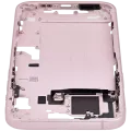 Mid-Frame Housing W/ Small Parts For iPhone 15 Plus (EU / Global Version) (Used OEM Pull: Grade A) (Pink)