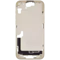 Mid-Frame Housing W/ Small Parts For iPhone 15 Plus (EU / Global Version) (Used OEM Pull: Grade A) (Yellow)