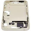 Mid-Frame Housing W/ Small Parts For iPhone 15 Plus (EU / Global Version) (Used OEM Pull: Grade A) (Yellow)