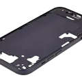 Mid-Frame Housing W/ Small Parts For iPhone 15 (EU / Global Version) (Aftermarket Plus) (Black)