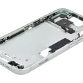 Mid-Frame Housing W/ Small Parts For iPhone 15 (EU / Global Version) (Aftermarket Plus) (Green)