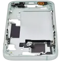 Mid-Frame Housing W/ Small Parts For iPhone 15 (EU / Global Version) (Aftermarket Plus) (Green)