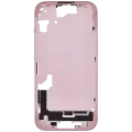 Mid-Frame Housing W/ Small Parts For iPhone 15 (EU / Global Version) (Aftermarket Plus) (Pink)