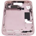 Mid-Frame Housing W/ Small Parts For iPhone 15 (EU / Global Version) (Aftermarket Plus) (Pink)