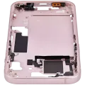 Mid-Frame Housing W/ Small Parts For iPhone 15 (EU / Global Version) (Aftermarket Plus) (Pink)