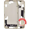 Mid-Frame Housing W/ Small Parts For iPhone 15 (EU / Global Version) (Aftermarket Plus) (Yellow)