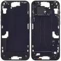Mid-Frame Housing W/ Small Parts For iPhone 15 Plus (EU / Global Version) (Aftermarket Plus) (Black)