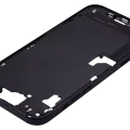 Mid-Frame Housing W/ Small Parts For iPhone 15 Plus (EU / Global Version) (Aftermarket Plus) (Black)