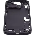 Mid-Frame Housing W/ Small Parts For iPhone 15 Plus (EU / Global Version) (Aftermarket Plus) (Black)