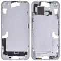 Mid-Frame Housing W/ Small Parts For iPhone 15 Plus (EU / Global Version) (Aftermarket Plus) (Blue)