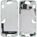 Mid-Frame Housing W/ Small Parts For iPhone 15 Plus (EU / Global Version) (Aftermarket Plus) (Green)