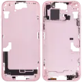 Mid-Frame Housing W/ Small Parts For iPhone 15 Plus (EU / Global Version) (Aftermarket Plus) (Pink)