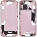 Mid-Frame Housing W/ Small Parts For iPhone 15 (US Version) (Aftermarket Plus) (Pink)