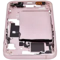 Mid-Frame Housing W/ Small Parts For iPhone 15 (US Version) (Aftermarket Plus) (Pink)
