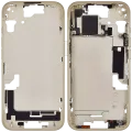 Mid-Frame Housing W/ Small Parts For iPhone 15 (US Version) (Aftermarket Plus) (Yellow)