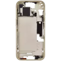 Mid-Frame Housing W/ Small Parts For iPhone 15 (US Version) (Aftermarket Plus) (Yellow)