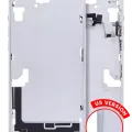 Mid-Frame Housing W/ Small Parts For iPhone 15 Plus (US Version) (Aftermarket Plus) (Blue)