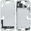 Mid-Frame Housing W/ Small Parts For iPhone 15 Plus (US Version) (Aftermarket Plus) (Green)