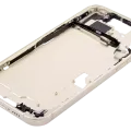 Mid-Frame Housing W/ Small Parts For iPhone 15 Plus (US Version) (Aftermarket Plus) (Yellow)