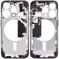 Mid-Frame Housing W/ Small Parts For iPhone 15 Pro (EU / Global Version) (Aftermarket Plus) (Black Titanium)
