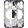 Mid-Frame Housing W/ Small Parts For iPhone 15 Pro (EU / Global Version) (Aftermarket Plus) (Blue Titanium)