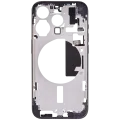 Mid-Frame Housing W/ Small Parts For iPhone 15 Pro (EU / Global Version) (Aftermarket Plus) (Blue Titanium)