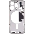 Mid-Frame Housing W/ Small Parts For iPhone 15 Pro (EU / Global Version) (Aftermarket Plus) (Natural Titanium)