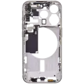 Mid-Frame Housing W/ Small Parts For iPhone 15 Pro (EU / Global Version) (Aftermarket Plus) (Natural Titanium)