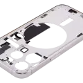Mid-Frame Housing W/ Small Parts For iPhone 15 Pro (EU / Global Version) (Aftermarket Plus) (Natural Titanium)