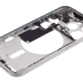 Mid-Frame Housing W/ Small Parts For iPhone 15 Pro (EU / Global Version) (Aftermarket Plus) (White Titanium)