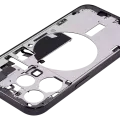 Mid-Frame Housing W/ Small Parts For iPhone 15 Pro (US Version) (Aftermarket Plus) (Black Titanium)