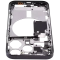 Mid-Frame Housing W/ Small Parts For iPhone 15 Pro (US Version) (Aftermarket Plus) (Black Titanium)