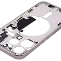 Mid-Frame Housing W/ Small Parts For iPhone 15 Pro (US Version) (Aftermarket Plus) (Natural Titanium)