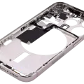 Mid-Frame Housing W/ Small Parts For iPhone 15 Pro (US Version) (Aftermarket Plus) (Natural Titanium)