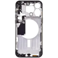 Mid-Frame Housing W/ Small Parts For iPhone 15 Pro Max (EU / Global Version) (Aftermarket Plus) (Black Titanium)