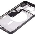 Mid-Frame Housing W/ Small Parts For iPhone 15 Pro Max (EU / Global Version) (Aftermarket Plus) (Black Titanium)