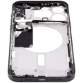 Mid-Frame Housing W/ Small Parts For iPhone 15 Pro Max (EU / Global Version) (Aftermarket Plus) (Black Titanium)