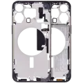 Mid-Frame Housing W/ Small Parts For iPhone 15 Pro Max (EU / Global Version) (Aftermarket Plus) (Blue Titanium)
