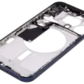 Mid-Frame Housing W/ Small Parts For iPhone 15 Pro Max (EU / Global Version) (Aftermarket Plus) (Blue Titanium)