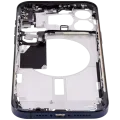 Mid-Frame Housing W/ Small Parts For iPhone 15 Pro Max (EU / Global Version) (Aftermarket Plus) (Blue Titanium)