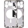 Mid-Frame Housing W/ Small Parts For iPhone 15 Pro Max (EU / Global Version) (Aftermarket Plus) (Natural Titanium)