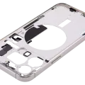 Mid-Frame Housing W/ Small Parts For iPhone 15 Pro Max (EU / Global Version) (Aftermarket Plus) (Natural Titanium)