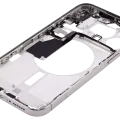 Mid-Frame Housing W/ Small Parts For iPhone 15 Pro Max (EU / Global Version) (Aftermarket Plus) (Natural Titanium)