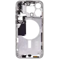 Mid-Frame Housing W/ Small Parts For iPhone 15 Pro Max (EU / Global Version) (Aftermarket Plus) (White Titanium)