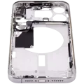Mid-Frame Housing W/ Small Parts For iPhone 15 Pro Max (EU / Global Version) (Aftermarket Plus) (White Titanium)