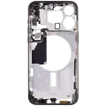 Mid-Frame Housing W/ Small Parts For iPhone 15 Pro Max (US Version) (Aftermarket Plus) (Black Titanium)