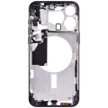 Mid-Frame Housing W/ Small Parts For iPhone 15 Pro Max (US Version) (Aftermarket Plus) (Blue Titanium)
