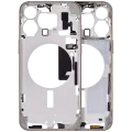 Mid-Frame Housing W/ Small Parts For iPhone 15 Pro Max (US Version) (Aftermarket Plus) (Natural Titanium)