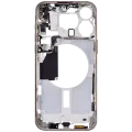 Mid-Frame Housing W/ Small Parts For iPhone 15 Pro Max (US Version) (Aftermarket Plus) (Natural Titanium)